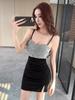 Women's Sexy Low-Cut Suspender Dress - New Hot Girl Tight Hip-Hugging Skirt