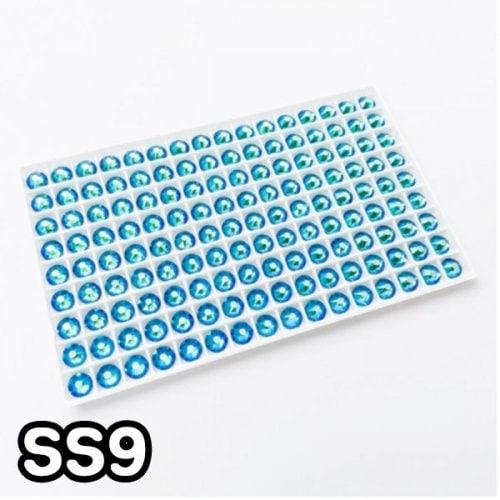 

GGD Flat Stone-Blue Zircon Shimmer 2088 SS9 30pcs