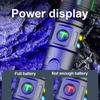 Rechargeable High Power Led Flashlight Long Range Emergency LED Torch 2000mAh Portable Camping Cool Fluorescence Lantern