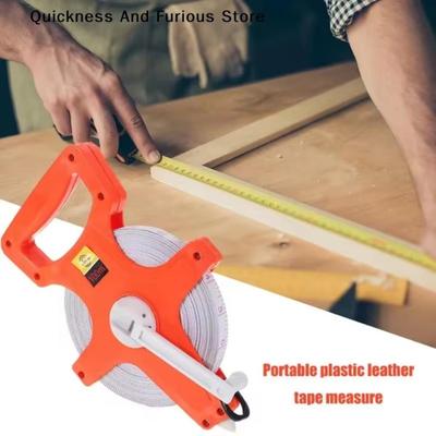 Multi-purpose Fiberglass Tape Measure Thickened Design Handheld Measuring Tool  Construction Site