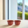 10Pcs Drainable Octagonal Indoor Plant Pot Plastic Flower Pot Holder Bonsai Planter for Desk Counter Balcony Living Room