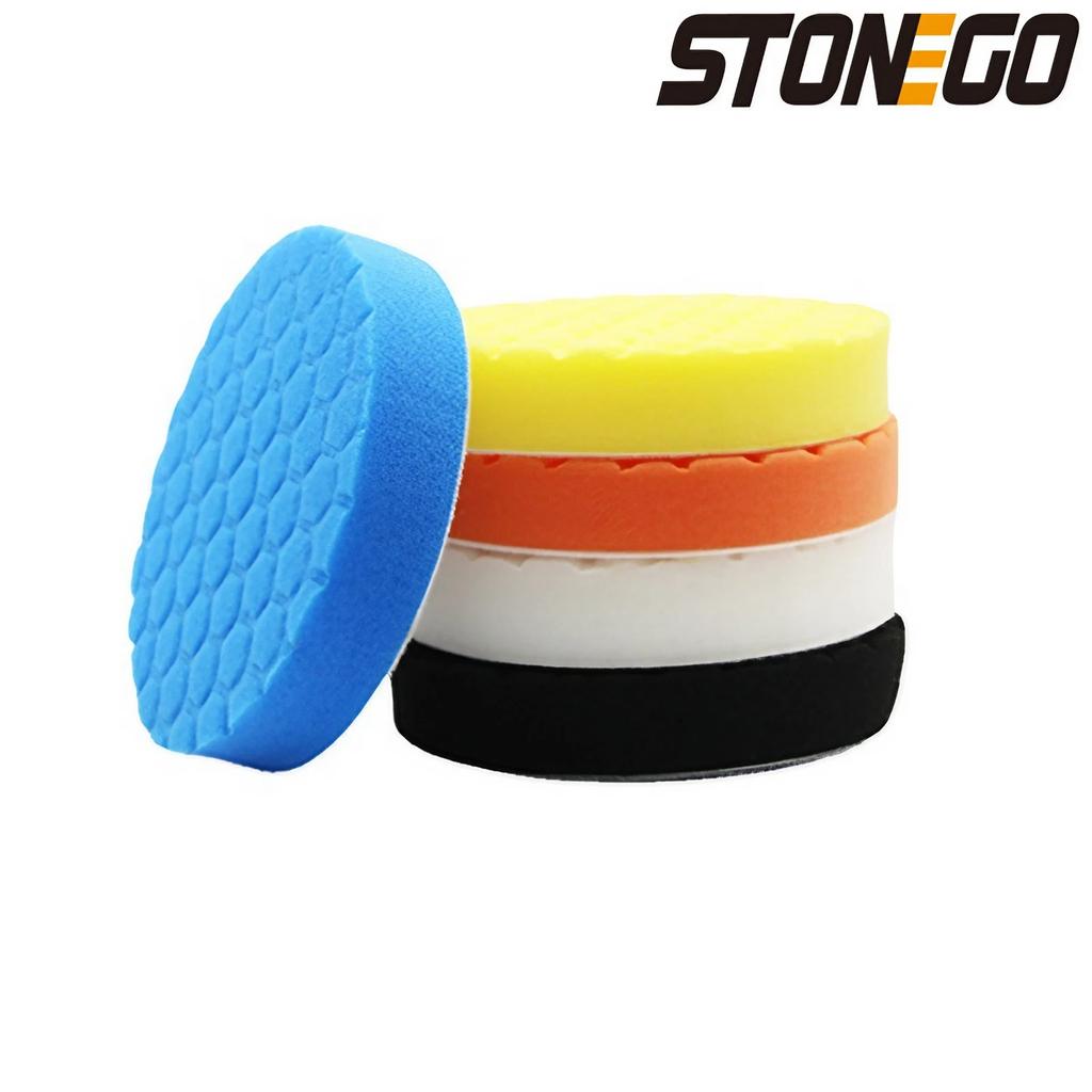 Car Professional Buffing Polishing Pads, Cutting Polishing Pad Kit for Car Buffer Polisher, Polishing and Waxing
