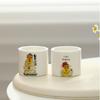Sheep Fat Jade Porcelain Cartoon Tea Cup - Ceramic White Porcelain Gongfu Master Cup Souvenir