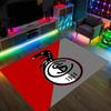SC Freiburg FC Design Crystal Velvet Carpet Cozy Non?Slip Printed Rug For Bedroom Living Room Entrance