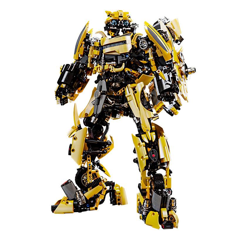 2688Pcs Technical High Quality Big Transformation Robot Building Blocks Robot Model Bricks Desktop Ornaments Toys Kids Gifts paper manual