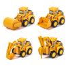 Kids Toy Car Construction Vehicle Press and Go Inspire Imagination and Operation Skills DIY Stickers for Added Fun