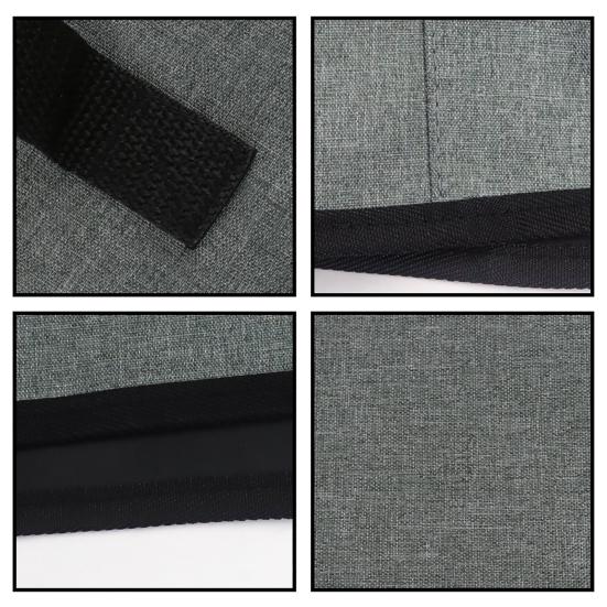 Air Fryers Dammskydd Tjockt Skyddande Oljetåligt Slitbeständigt Reptåligt med fickor och handtag Damm Fingeravtrycksskydd Brödrost