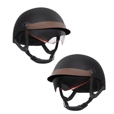 Ultra Light Electric Bicycle Helmet Fall Prevention Sunscreen Motorcycle Half Helmet Breathable Safety Helmets Electric Bicycle