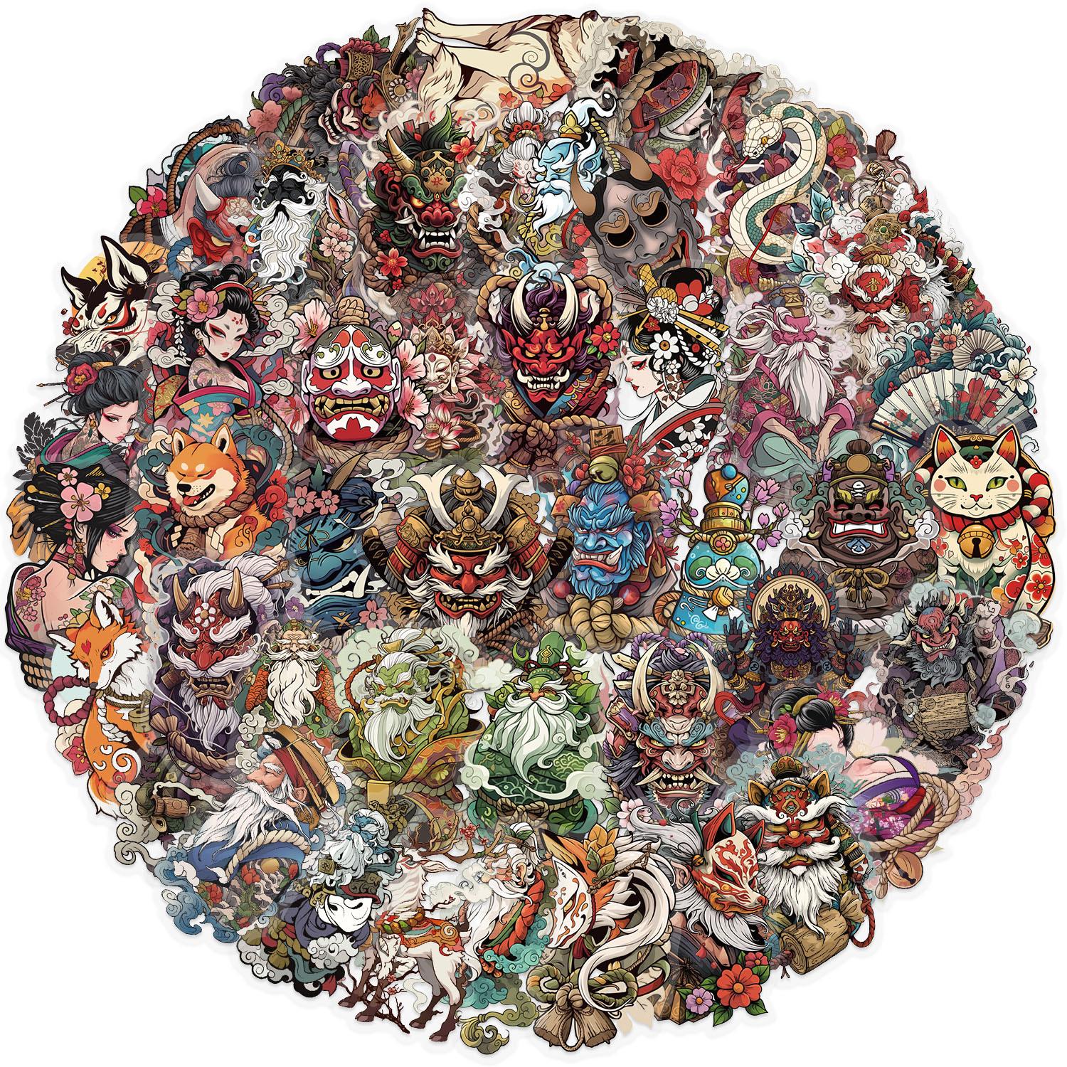 

50 Прозрачных Мультяшных Японских Тату Арт Наклеек Водонепроницаемые Прозрачные ПЭТ Ручной Учет Декоративные Гитара Блокнот