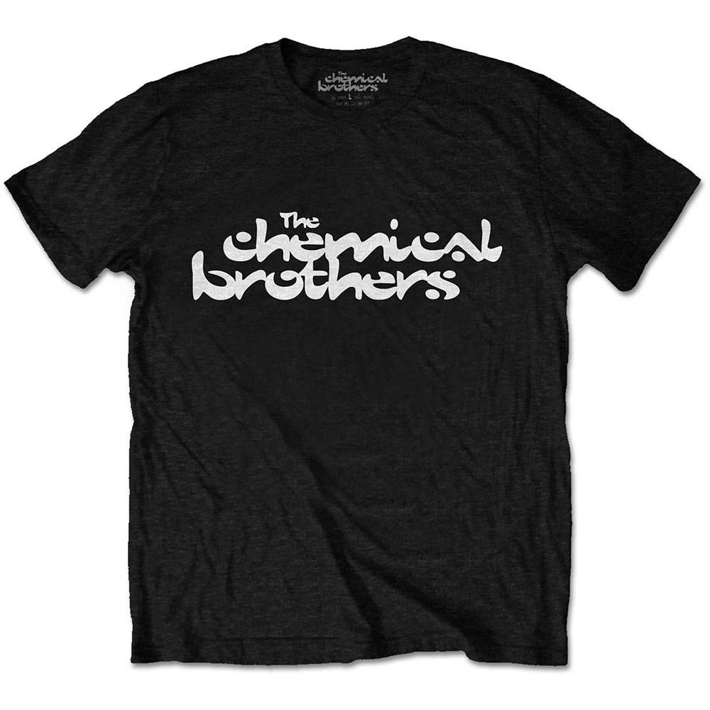 Men s Chemical Brothers Logo T-shirt Small Black 2XL