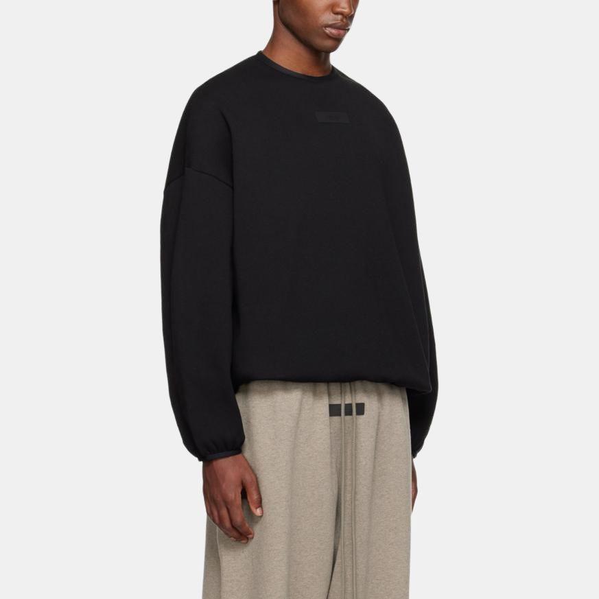 Fear of God Essentials Girocollo Nero Uomo Top 192SU244680F