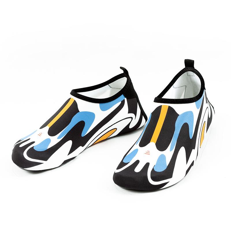 Quick-drying beach shoes men's and women's diving snorkeling shoes wading beach socks women's swimming non-slip soft-soled quick-drying