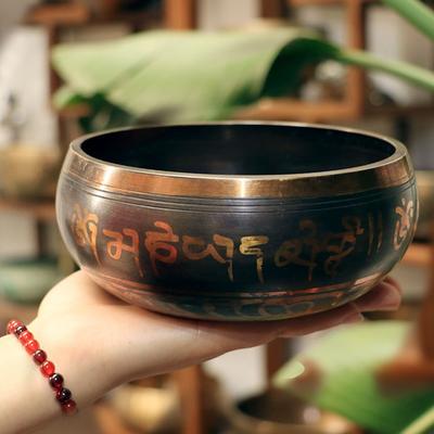 Klangschalen-Set, Meditations-Klangschale für Heilung und Achtsamkeit, perfekte Geschenke