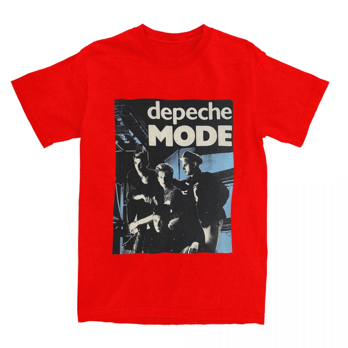 

Depeches Cool Modes Rock Band T Shirt Men Cotton Leisure TShirt Crew Neck Tees Short Sleeve Clothing Printed S