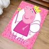 Custom personalization Peppa Pig Print Area Rug - Soft, Washable Non-Slip Indoor Mat,Living Room,Home&Office Decorative Rug