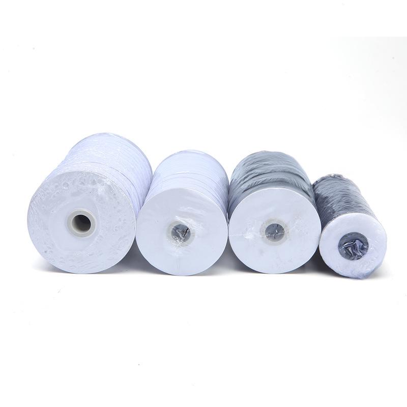 Flat Wide Elastic Bands - Latex, Single Layer, 0.3cm-1.4cm for Cuff Protection