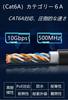 30M CAT6A Outdoor LAN Cable, Double Sheathed, PoE Compatible, Category 6A, Outdoor Use, with Connectors, UV Resistant, Flame Retardant, Weather Resist