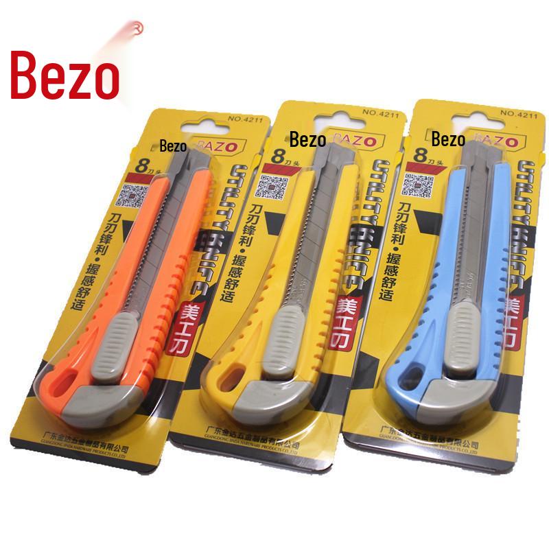 Beizhuo 4211 Large Metal Craft Knife - Perfect for Paper and Wallpaper Cutting. Large 4211