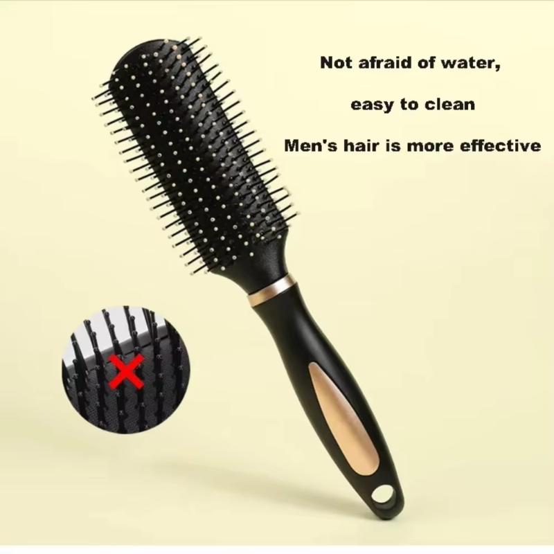 Massage Hairbrush Professional Salon Straight Smooth Paddle Hair Brush Suit For All Hair Type Hairbrush Styling Comb