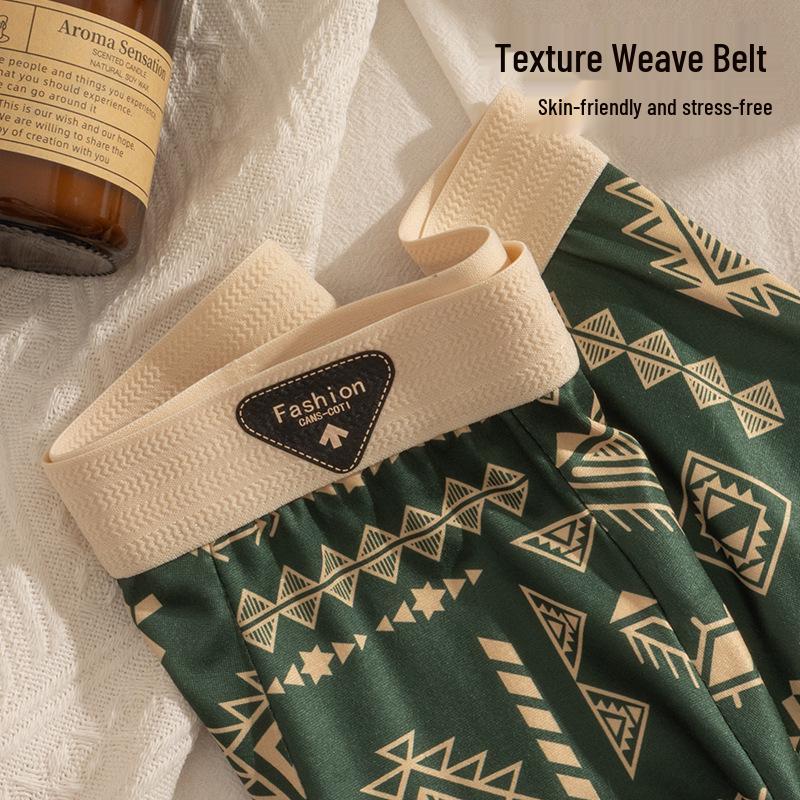 Boxers rétro pour hommes taille moyenne - Doux pour la peau et respirants