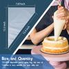 100pcs Thick Disposable Icing Piping Bags, Professional Pastry Bags 12inch, Heavy Duty Anti Burst Cake Tipless Piping Bags for Chocolate Royal