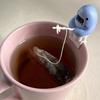 Infusor de té Tiburón Pequeño Taza con Forma de Tiburón Colgante en el Borde Bolsa de Té de Hierbas Filtro de Café Difusor Colador Accesorios de Té Reutilizables