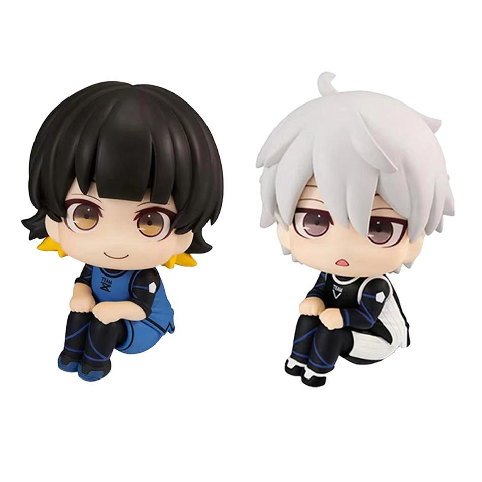 BLUE LOCK Figurine de Acțiune Isagi Yoichi Bachira Meguru Figurină Anime Versiune Q Figurine PVC Model de Colecție Păpușă Copii Jucării Cadouri