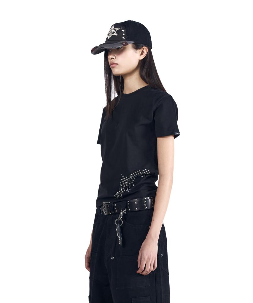 AAKAM Studded Pistol Half Top (Black)