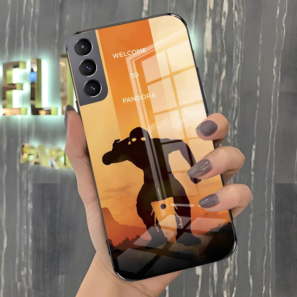 

Game Hot Borderlands Phone Case For Samsung S26 S25 Plus S20 S20 Plus S22 Ultra S23 FE S21 Plus S21 Ultra Glass Cover Samsung S22 Ultra