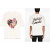 High Quality Sports Training T-shirt Men's Women's Pure  Summer Luxury Brand Short Sleeve T-shirt Simple Fashion Print