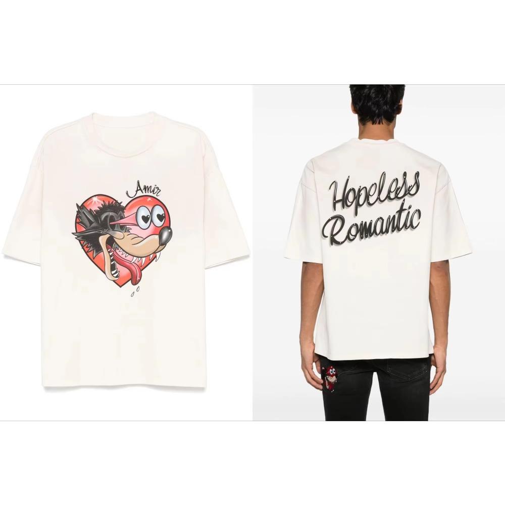 High Quality Sports Training T-shirt Men's Women's Pure  Summer Luxury Brand Short Sleeve T-shirt Simple Fashion Print