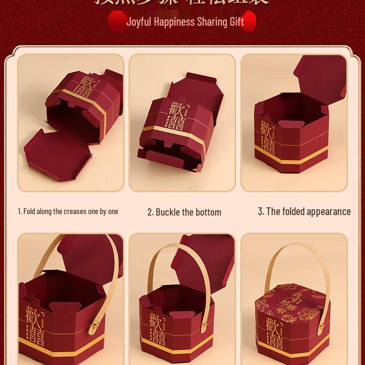 Wedding & Engagement Candy Gift Box - Elegant Handbag Design
