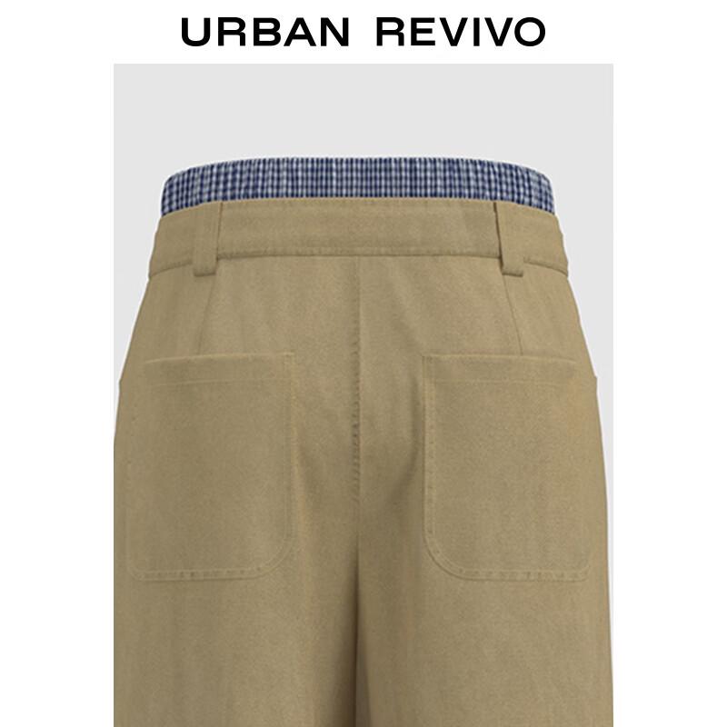 UR Women's Plaid Cargo Wide-Leg Pants