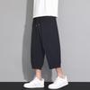 Men's Ice Silk Tapered Quick-Dry Capri Pants