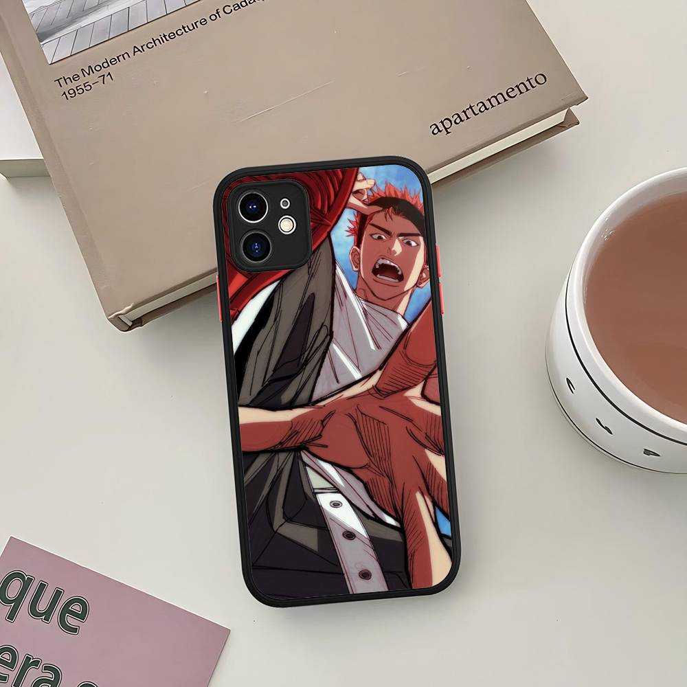 Anime The First Slam Dunk Phone Case For IPhone 16e 16 15 14 13 12 11 Pro Max X XS Max Plus Matte Clear