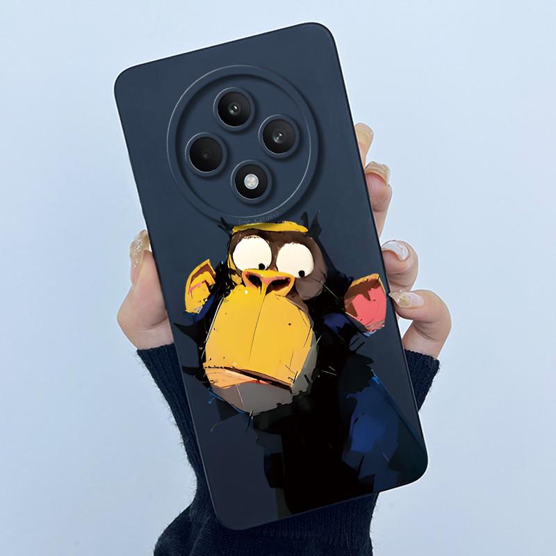 For OPPO Reno 12F Case Lovely Cartoon Painted Phone Case For OPPO F27 Pro Reno 12 FS 12F Reno12F 5G Soft Cover OPPOF27 TPU Funda