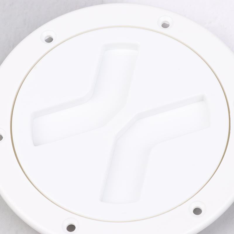 4palcový kulatý kryt paluby pro loď, jachtu, protiskluzový, kryt inspekčního otvoru, kryt ručního otvoru, kryt pro inspekční práce