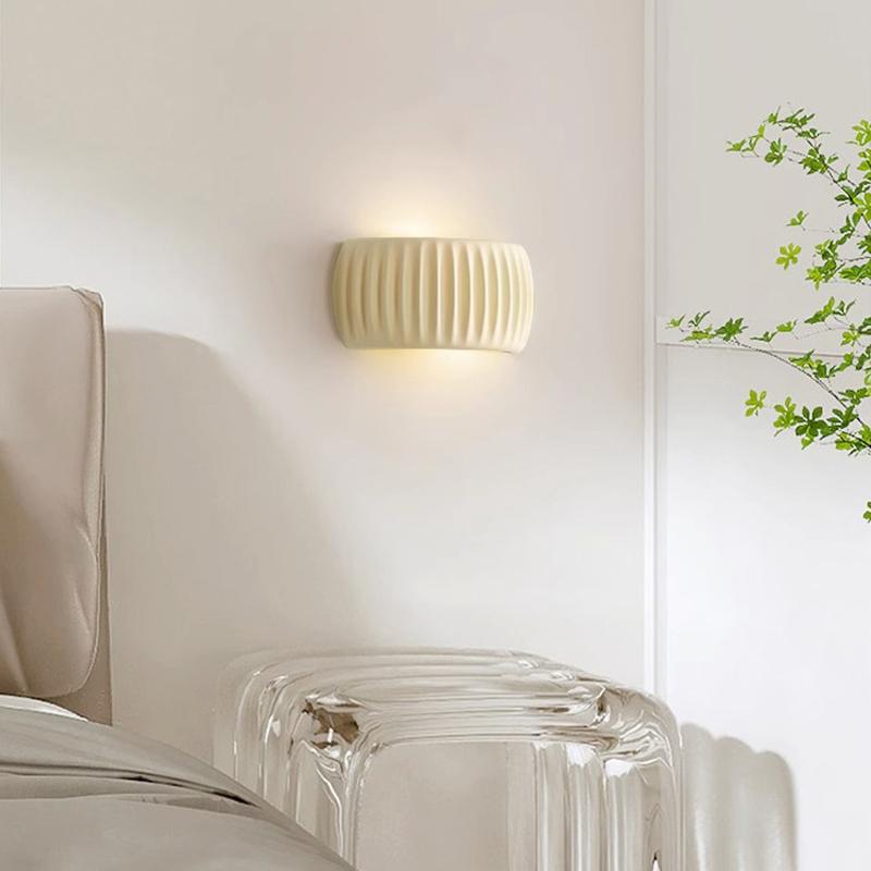 Wall Lamp Bedroom Living Room Home Decoration Lamp 110V220V Modern Resin Restaurant Indoor Corridor Porch Bedside Wall Lights