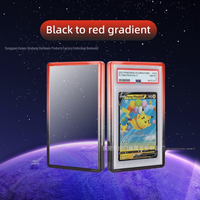 Gradient Glitter TPU Protective Sleeve for PSA/BGS Graded Game Star Cards