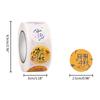 Mid Autumn Festival Sticker Decal Roll Cute Sealing Envelopes Labels Adhesive Festival Decal Gift Box Packing Bag Decor