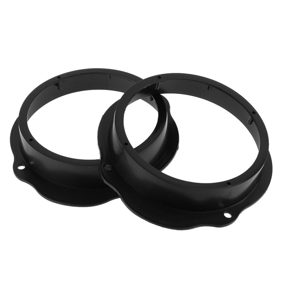 2pcs 6.5in Ring Adapter Plates Universal Mounting Spacer Adaptor Ring Car Speaker Spacers for Ford Focus