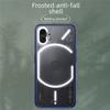Husă blindată semi-transparentă mată pentru Nothing Phone 2 cu margini moi