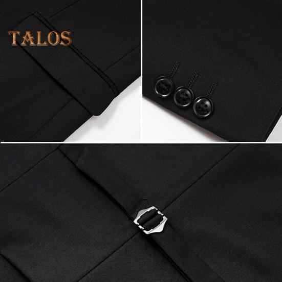 Ανδρικό επίσημο μπλέιζερ κοστούμι πέτο μονόχρωμο μονόχρωμο επαγγελματικό σακάκι για καθημερινά πάρτι γάμου