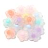 200PCS Craft Beads 12mm Jewelry Making Part Decorative Beads Beads Acrylic Texture Loose Beads Set for Jewelry Making