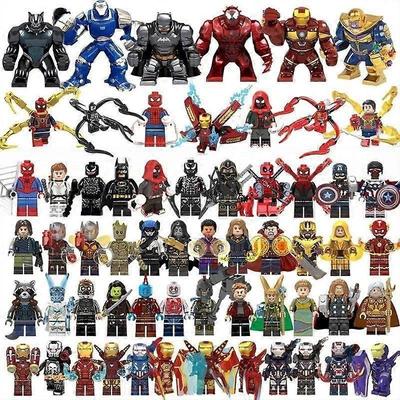 Mini stavebnice Marvel Avengers – Hračky pro děti (Náhodné styly) – Příslušenství k akčním figurkám