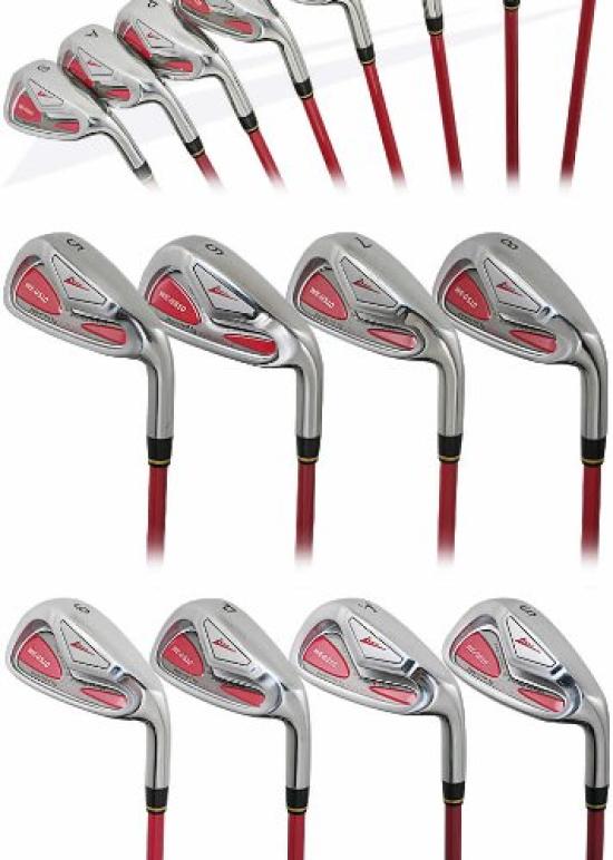 WORLD EAGLE G510 Set holí 12 holí Pravá Ruka Dedykovaný Bag Začátečníci Pokročilé Golfové hole Pánské Ruka/S Bag