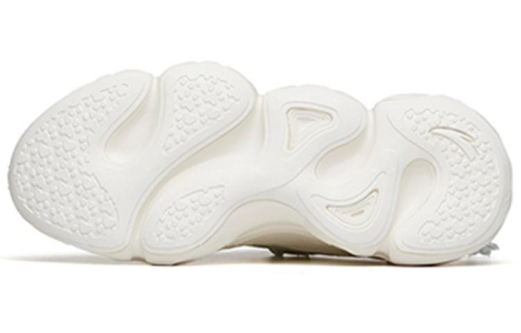 Women's Sneakers ANTA Life Collection Chunky Sneakers Women's Low-top Ivory White/Silver