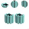 2 Pieces Wrist Weights Wearable Ankle for Workout Gymnastics Walking Blue