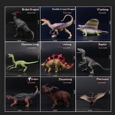 1Pcs Animal Model Prehistoric Dinosaurs Indominus Rex Spinosaurus Action Figures Simulation PVC Toy For Kids