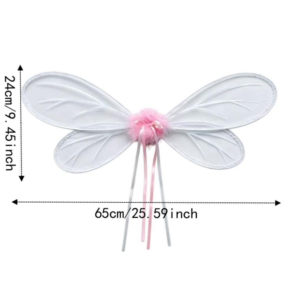Handmade Fairy Butterfly Wings Fantasy Dragonfly Elf Wings Creative Elf Wings Costume  Children